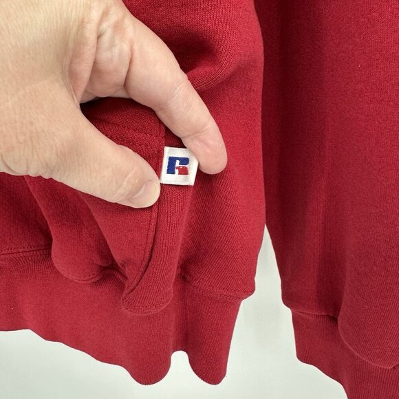STANFORD RUSSELL ATHLETIC hoodie sweatshirt college back to school unisex S - Picture 4 of 8